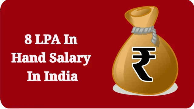 8 LPA Salary 2026