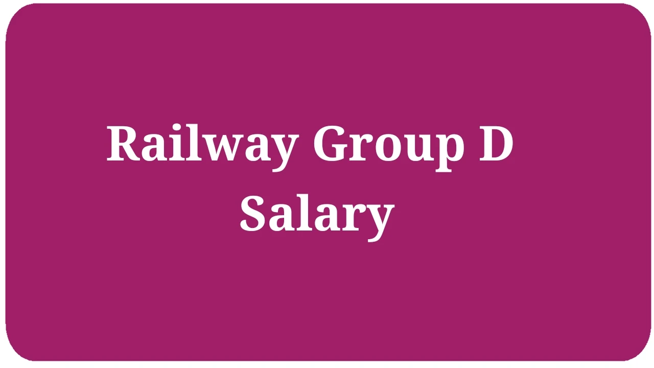 Railway Group D Salary